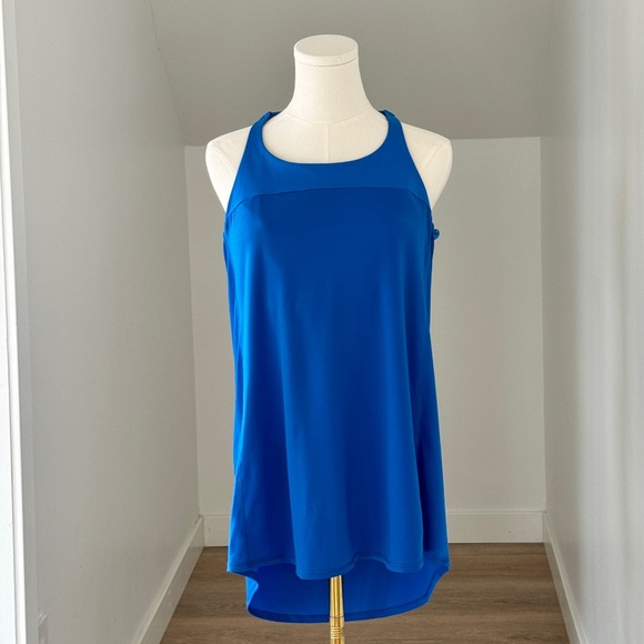 Lululemon CYB Tank | Neon Blue, Size 10, Lightweight & Breathable - Picture 4 of 5